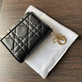 Christian Dior kleine Brieftasche mit goldigen logo