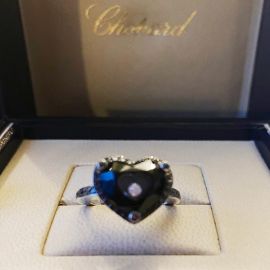 Ring Chopard happy Diamond mit schwarze Diamanten